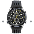 Men's Quartz Watch Waterproof Stainless Steel (Black Rubber belt)