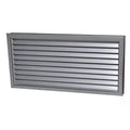 Pack of 4 Ductsure Door Relief Vent Grille Aluminium DG-A 300150